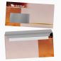 Preview: Weihnachtsbriefpapier Santa Claus mit Fensterkuverts