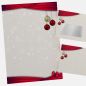 Preview: Festliches Weihnachtsbriefpapier mit Motiv Heiligabend in DIN A4
