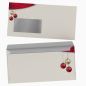 Preview: Weihnachtsbriefpapier Heiligabend mit Fensterkuverts