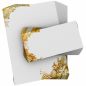 Preview: Atmospheric Golden Chritsmas Items Christmas stationery for corporate holiday mailings