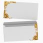Preview: Christmas stationery Golden Chritsmas Items with windowless envelopes