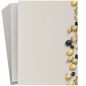 Preview: Festliches Weihnachtsbriefpapier Excelsior WHITE +++neu für private Weihnachtsgrüße