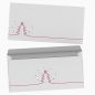 Preview: Christmas stationery Red Christmas Tree with windowless envelopes