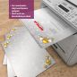 Preview: Christmas letter paper Christmas Baubles Silver and Gold for business and private use