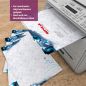 Preview: Weihnachtsbriefpapier DIN A4 Spuren im Schnee – Motivdetail