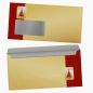 Preview: Christmas stationery Merry Christmas with window envelopes