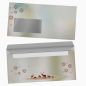 Preview: Christmas stationery Reindeers with window envelopes