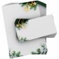 Preview: Atmospheric Fir Branches Christmas stationery for corporate holiday mailings