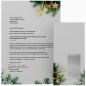 Preview: A4 Christmas stationery Fir Branches – design detail