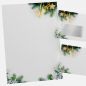 Preview: Festive Christmas stationery with Fir Branches motif DIN A4