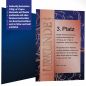 Preview: Urkundenpapier DIN A4 190 g/m² beidseitig bedruckt – Motiv Bronze mit dunkelblauer Rückseite