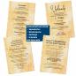 Preview: Certificate paper A4 190 gsm double-sided printed – Carrara Classic design