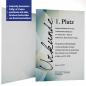 Preview: Urkundenpapier DIN A4 190 g/m² beidseitig bedruckt – Motiv Excellent Blue