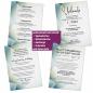 Preview: Urkundenpapier DIN A4 190 g/m² beidseitig bedruckt – Motiv Excellent Blue
