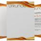 Preview: Urkundenpapier DIN A4 190 g/m² beidseitig bedruckt – Motiv Premium mit Goldwellen
