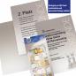 Preview: Certificate paper A4 190 gsm double-sided printed – Prestige Lines design