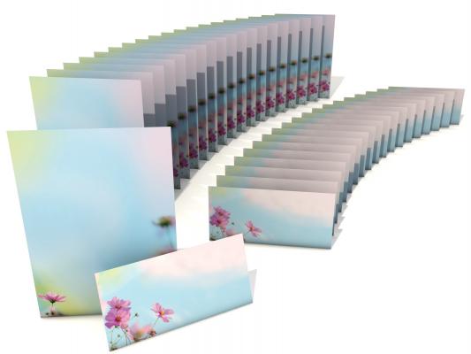 Stationery Cosmic Flowers Writing paper