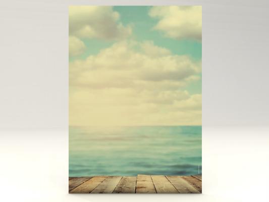 Motivpapier Ocean View Briefpapier mit Motiv