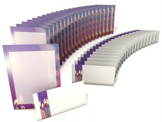 Motivpapier Happy Birthday Briefpapier mit Motiv
