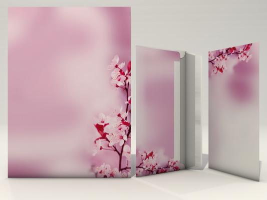 Motivpapier Kirschblüten Briefpapier mit Motiv