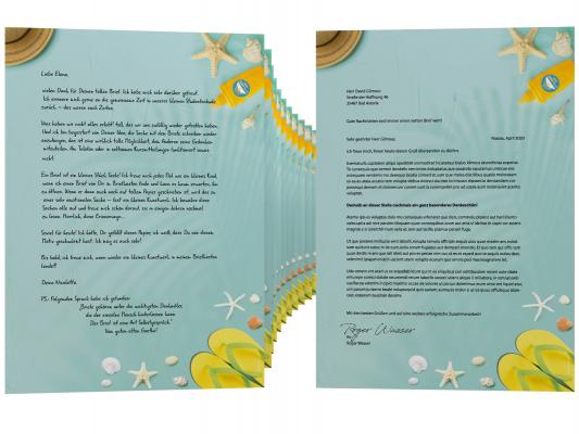Motivpapier Sonniger Sommer