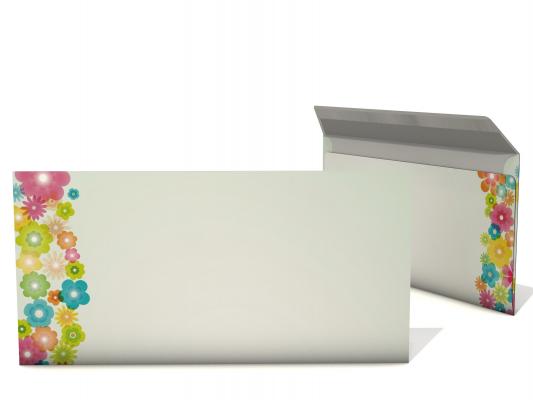 Motivpapier Flower Power Prilblumen Briefpapier mit Motiv