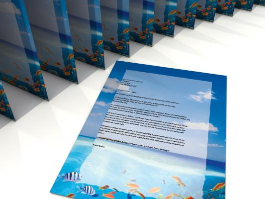 Stationery Tropical Island Writing paper