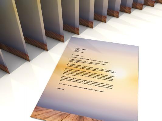 Stationery Sunset View Writing paper
