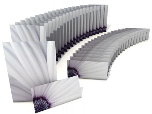 Stationery Violet Flower Writing paper