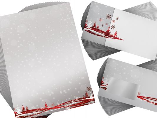 Preview: Weihnachtsbriefpapier Fest der Liebe Preview: Weihnachtsbriefpapier mit Motiv Fest der Liebe Briefpapier mit Motiv