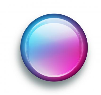 Sticker "Shiny Buttons" blue-violet