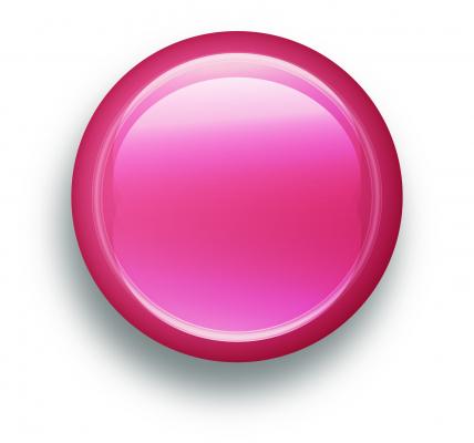 Aufkleber "Shiny Buttons" Pink