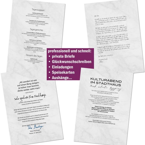 Marmorpapier Weißer Marmor DIN A4 120 g/m² – beidseitig bedruckt