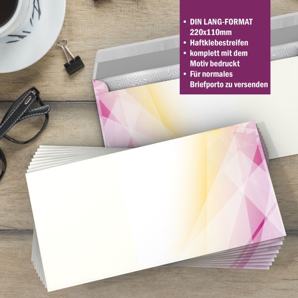 Office Tetragon A4 Writing Paper – Stationery with window/non-window envelopes