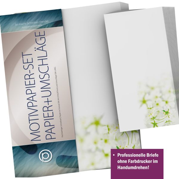 Personalisierbare Adressetiketten im Design Frischer Frühling