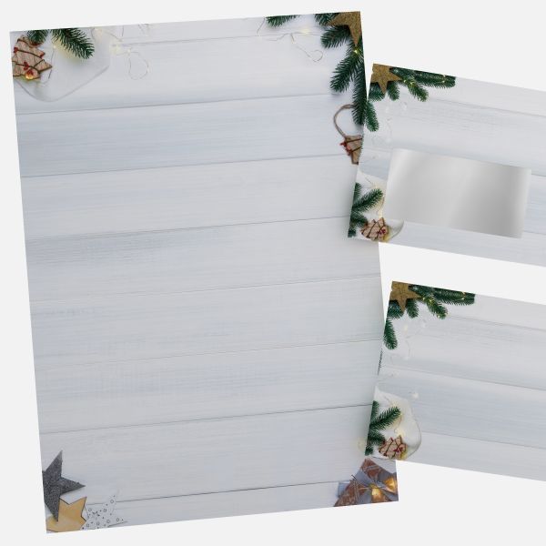 Festive Christmas stationery with Christmas Mood motif DIN A4