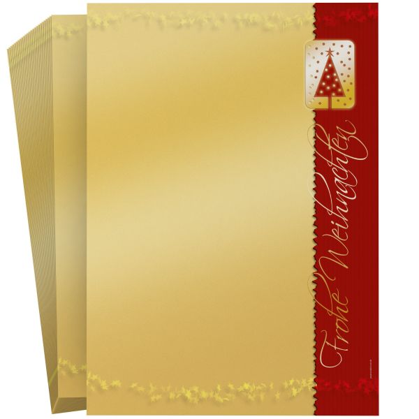 Premium Merry Christmas Christmas stationery for the holidays