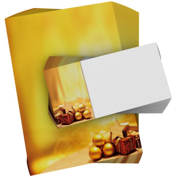 Atmospheric Time for Christmas Christmas stationery for corporate holiday mailings