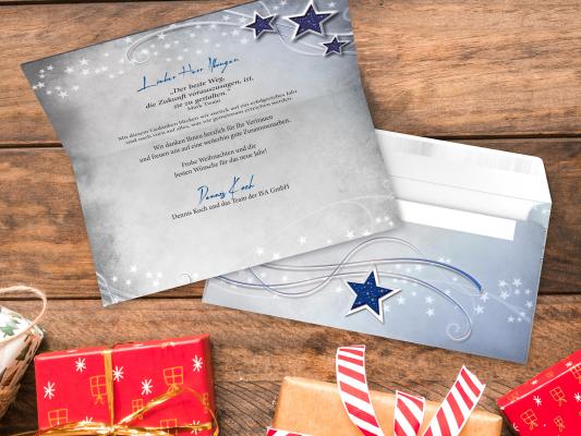 Christmas Cards Simply Stars