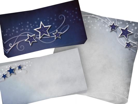 Christmas Cards Simply Stars