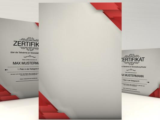 Urkundenpapier Avant für Zertifikate