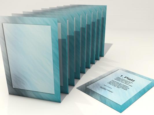 Certificate Paper Conture