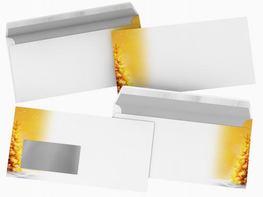 Christmas Stationery Pure Silver