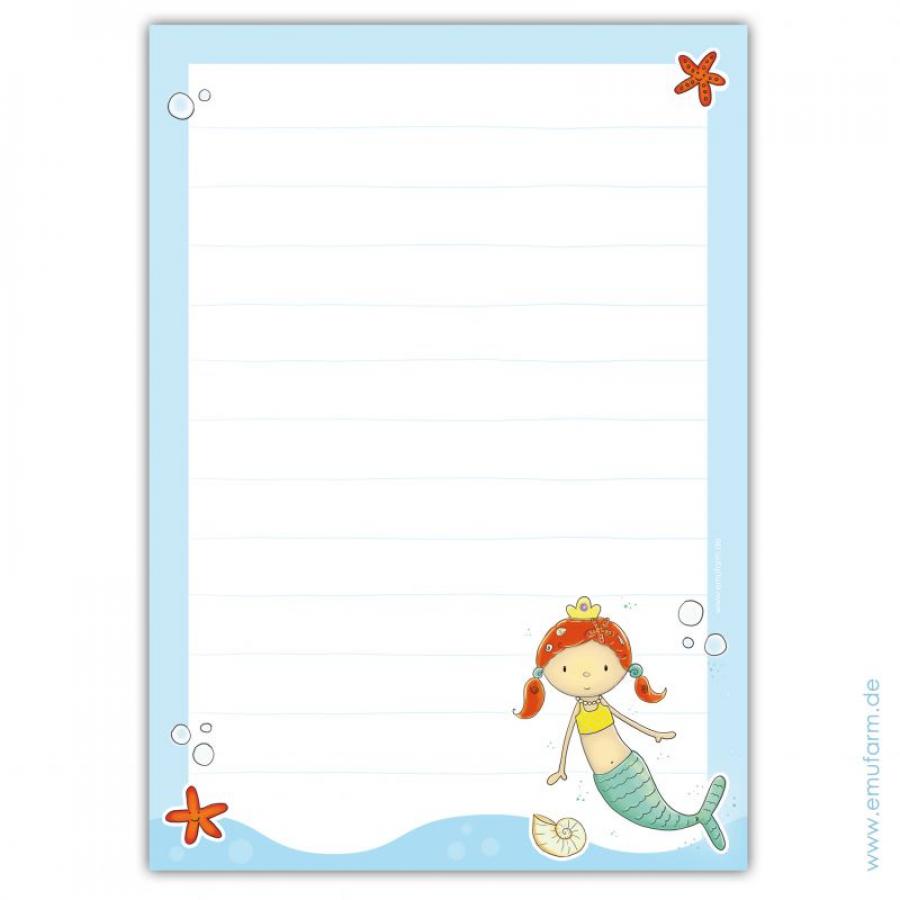 Notepad Mermaid