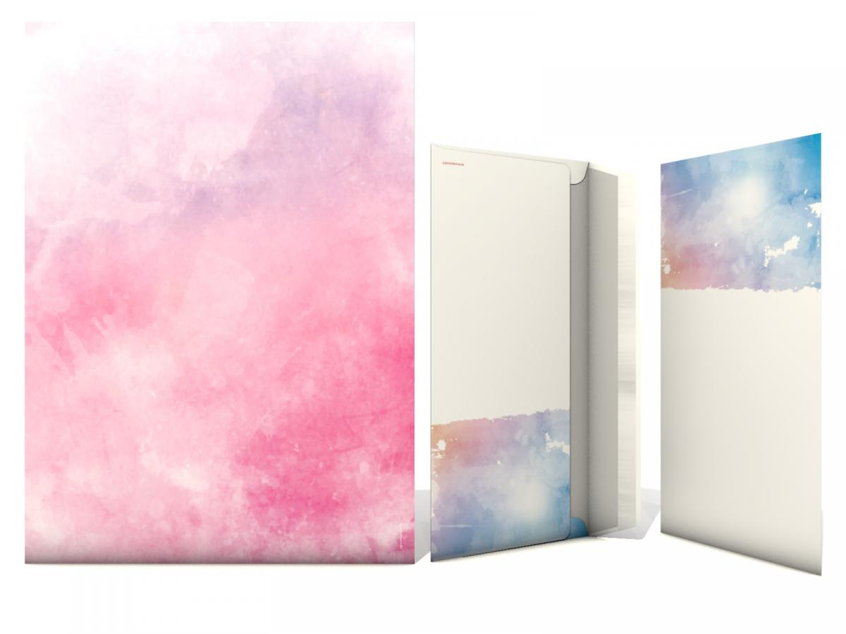 Motivpapier AQUA Berry Briefpapier mit Motiv