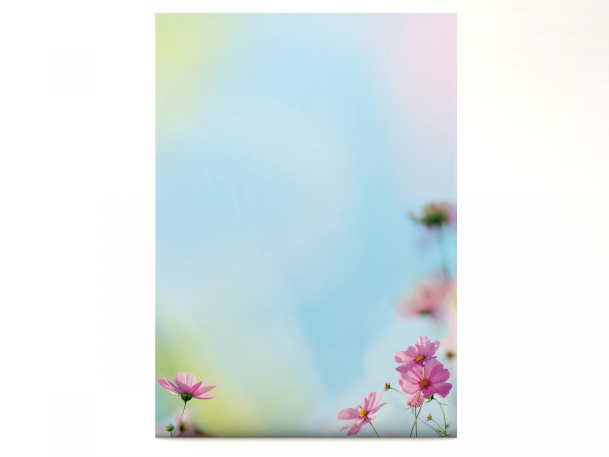 Stationery Cosmic Flowers Writing paper