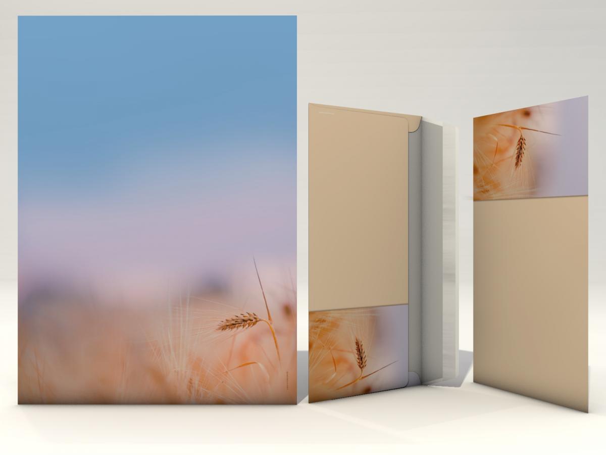Motivpapier Ährengold Briefpapier mit Motiv