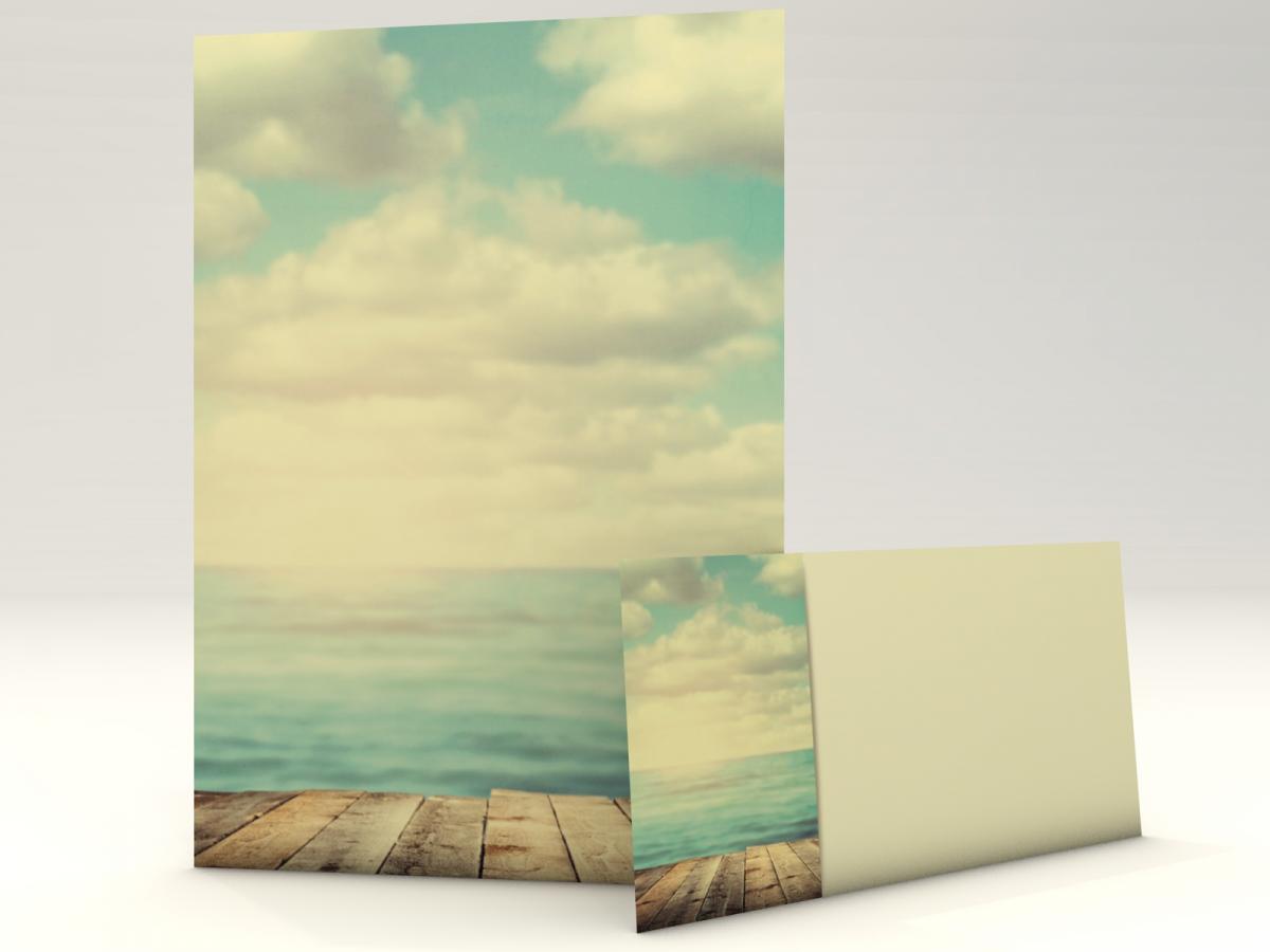 Statonery Set Sunset & Ocean View