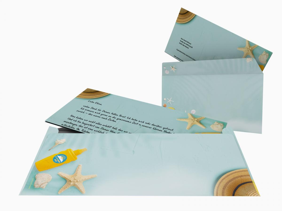 Motivpapier Sonniger Sommer