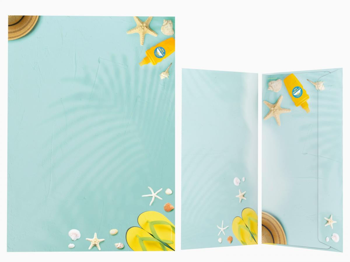 Motivpapier Sonniger Sommer